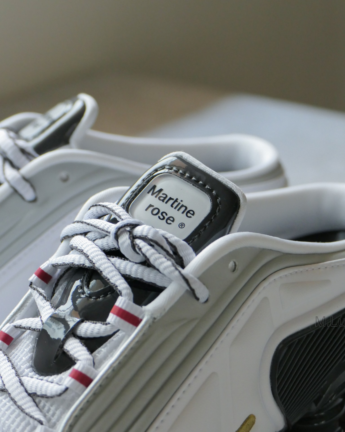 {M.Lu} Nike x Martine Rose Shox MR4 Mule
