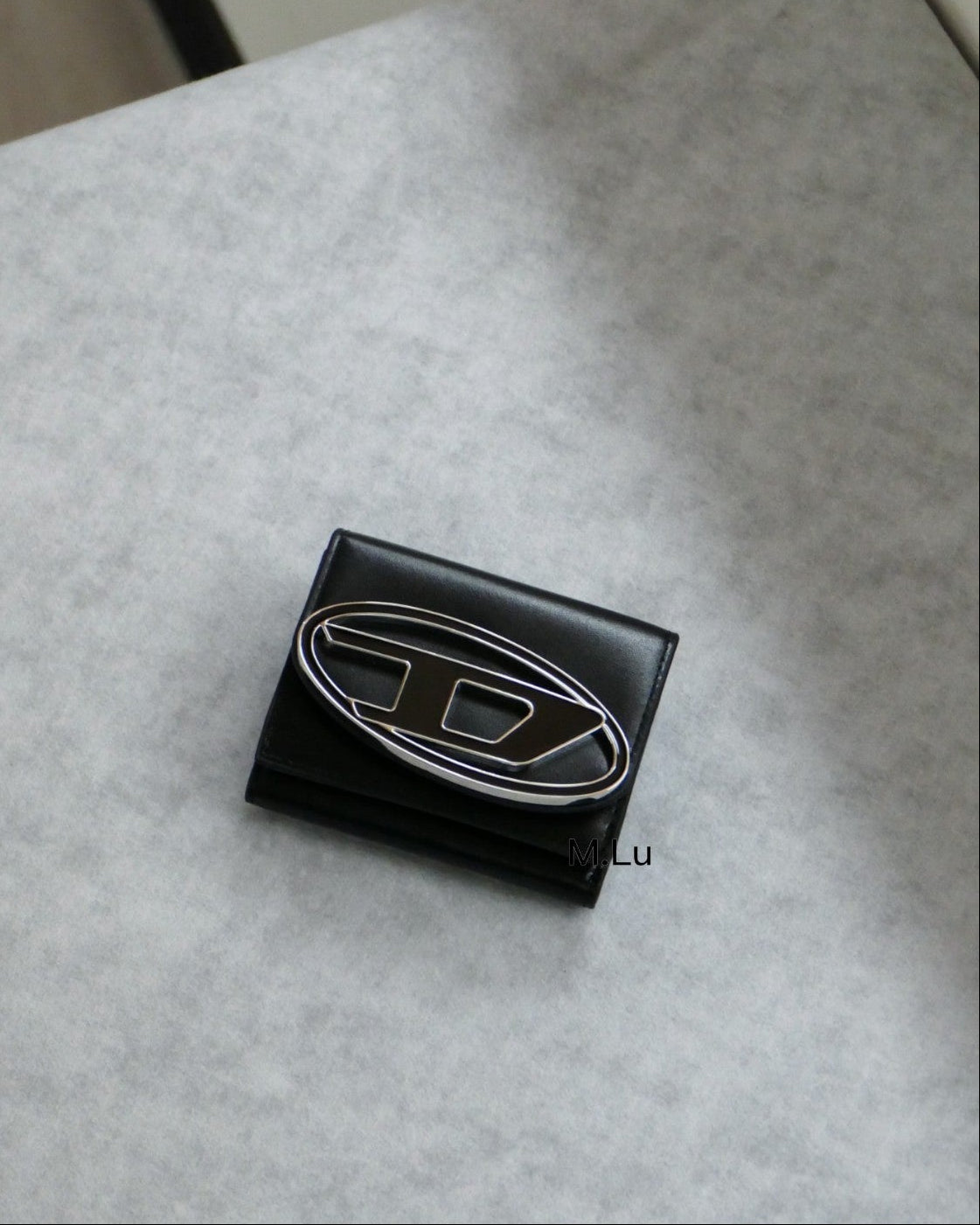 {M.Lu} Diesel Tri Fold Coin Xs Wallet