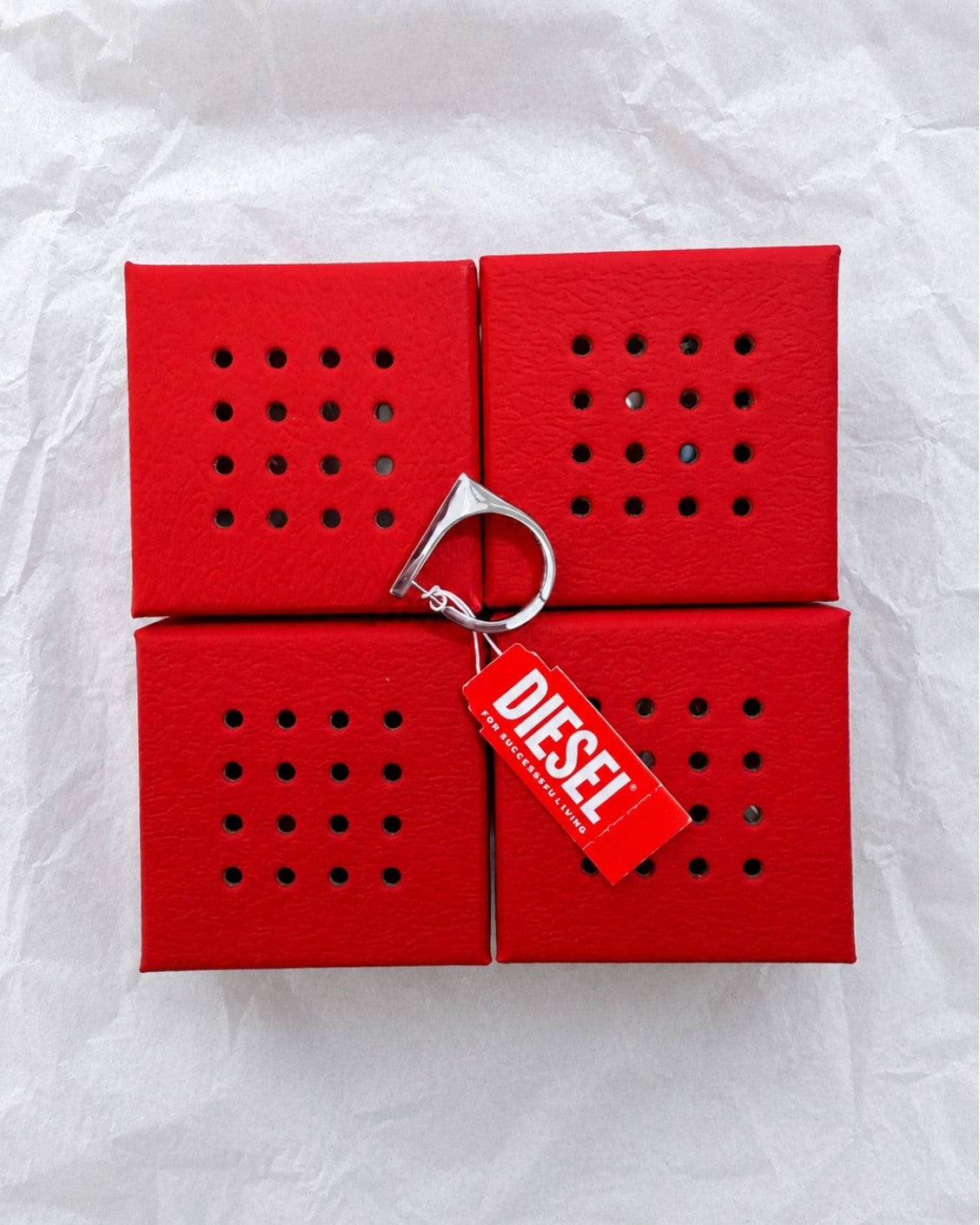{M.Lu} Diesel Single Hoop Earring