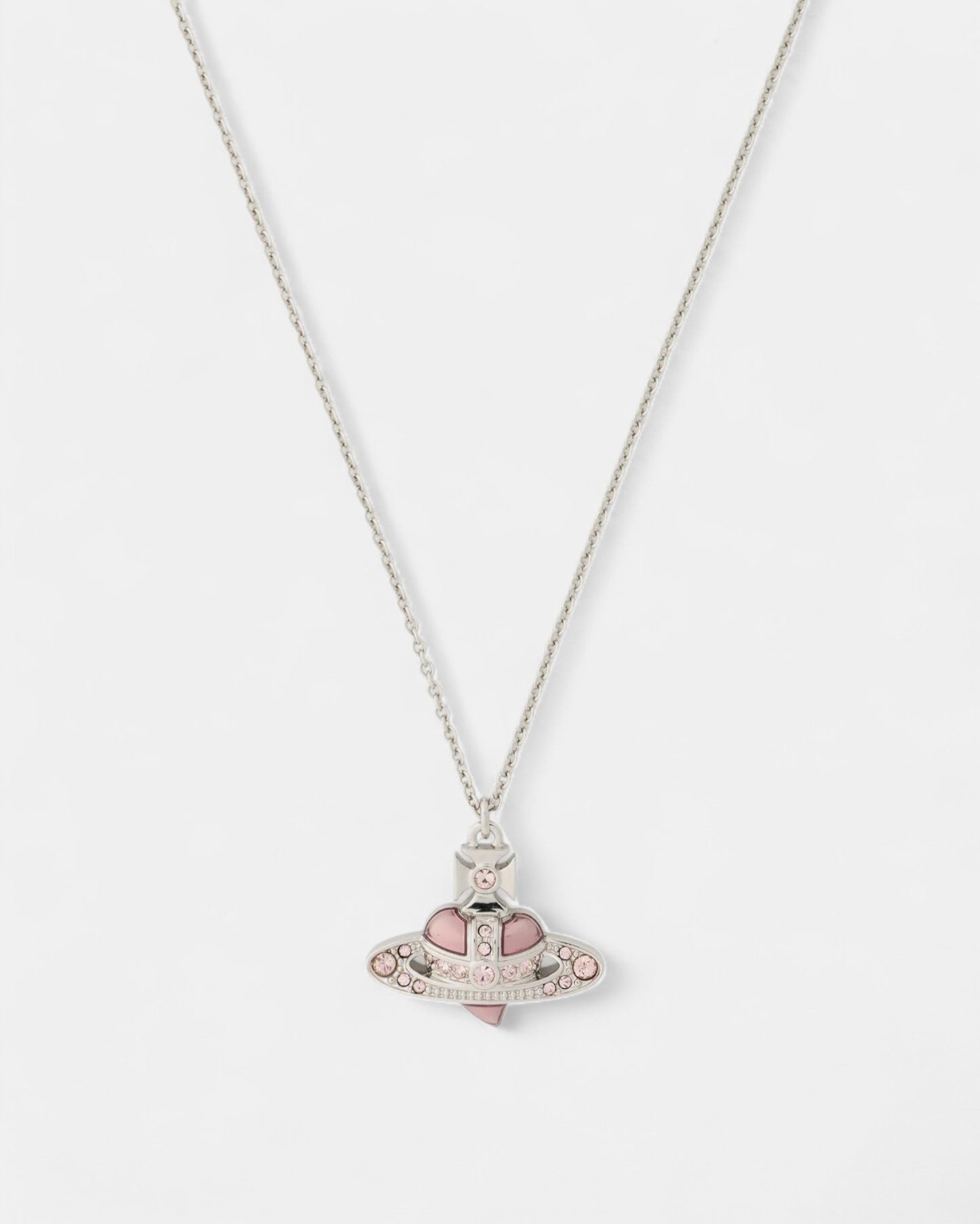 {M.Lu} Vivienne Westwood New Diamente Heart Necklace