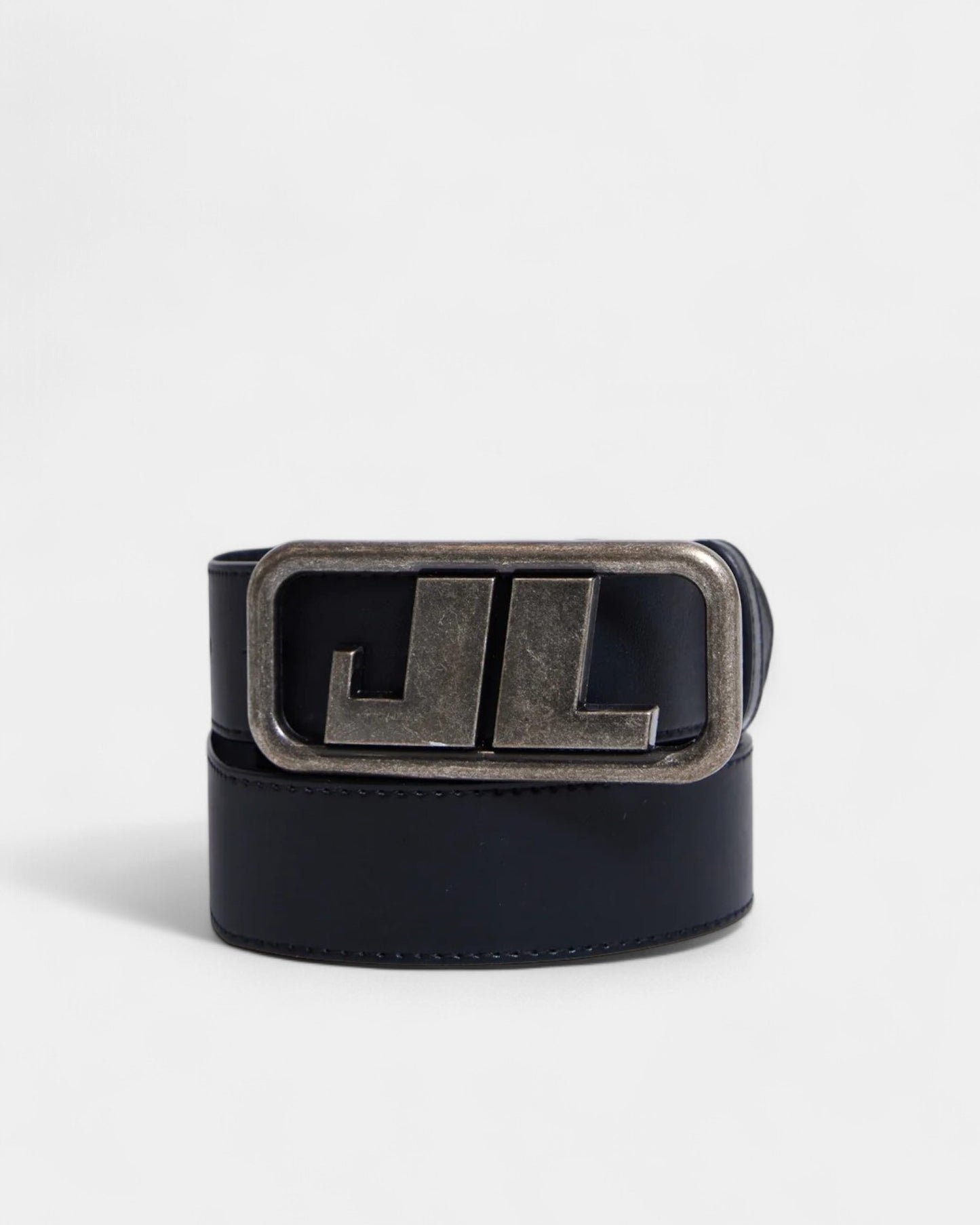 {M.Lu} Jaded London Logo Leather Belt