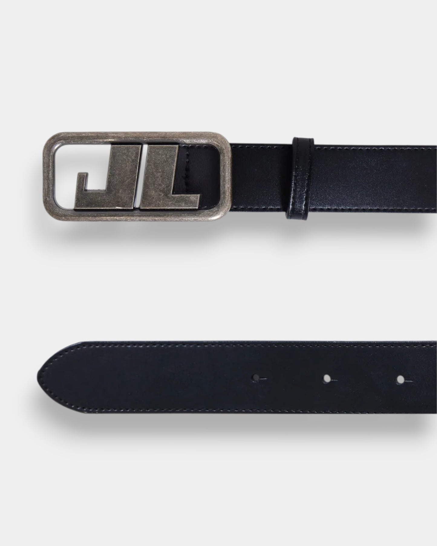 {M.Lu} Jaded London Logo Leather Belt