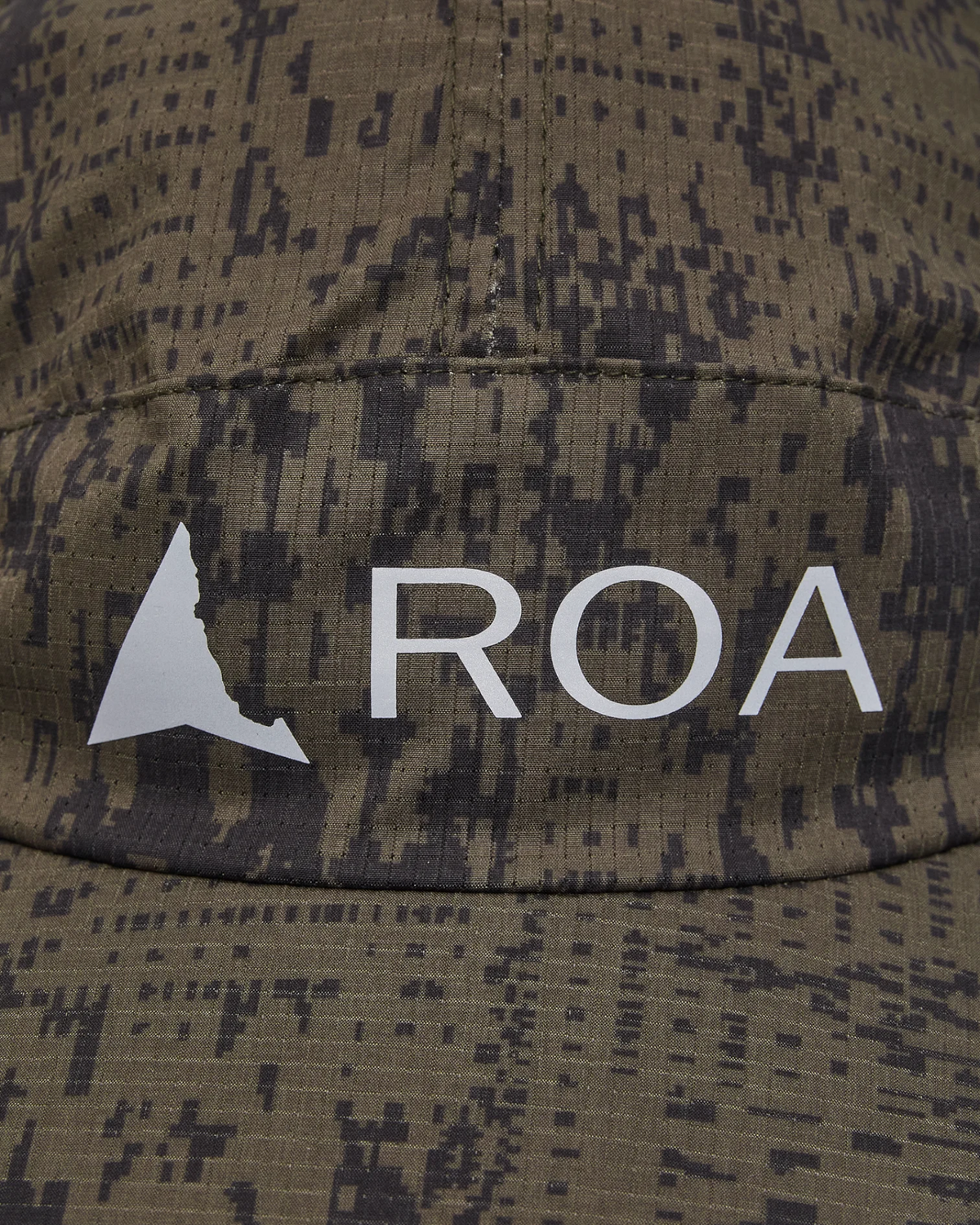 {M.Lu} ROA Bri Melted Print Open Weave Cap