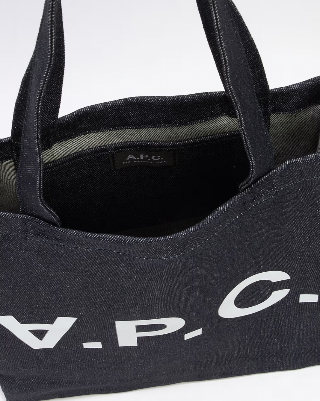 {M.Lu} A.P.C. Denim Tote
