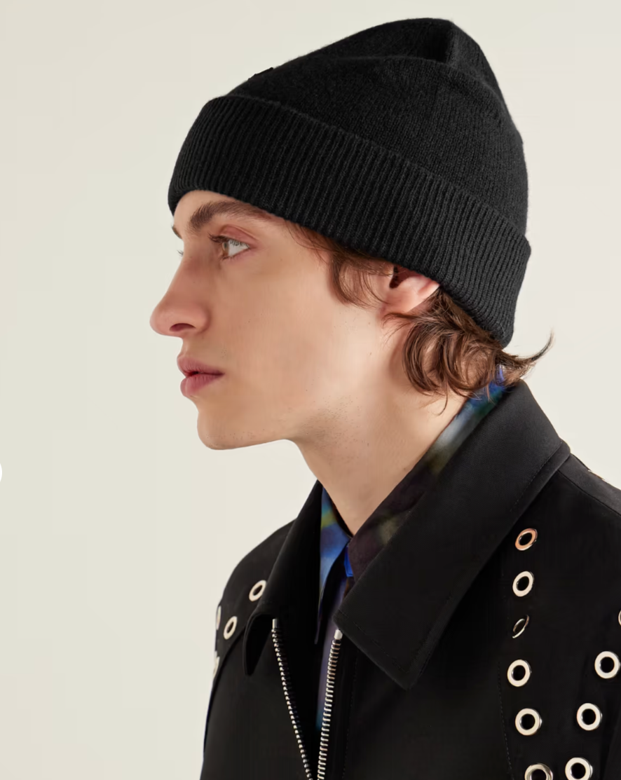{M.Lu} Acne Studios Micro Face Beanie