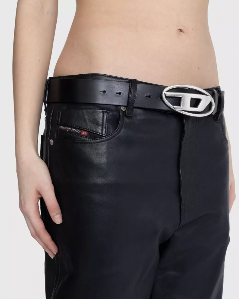 {M.Lu} Diesel B-1dr Leather Belt (霧面)