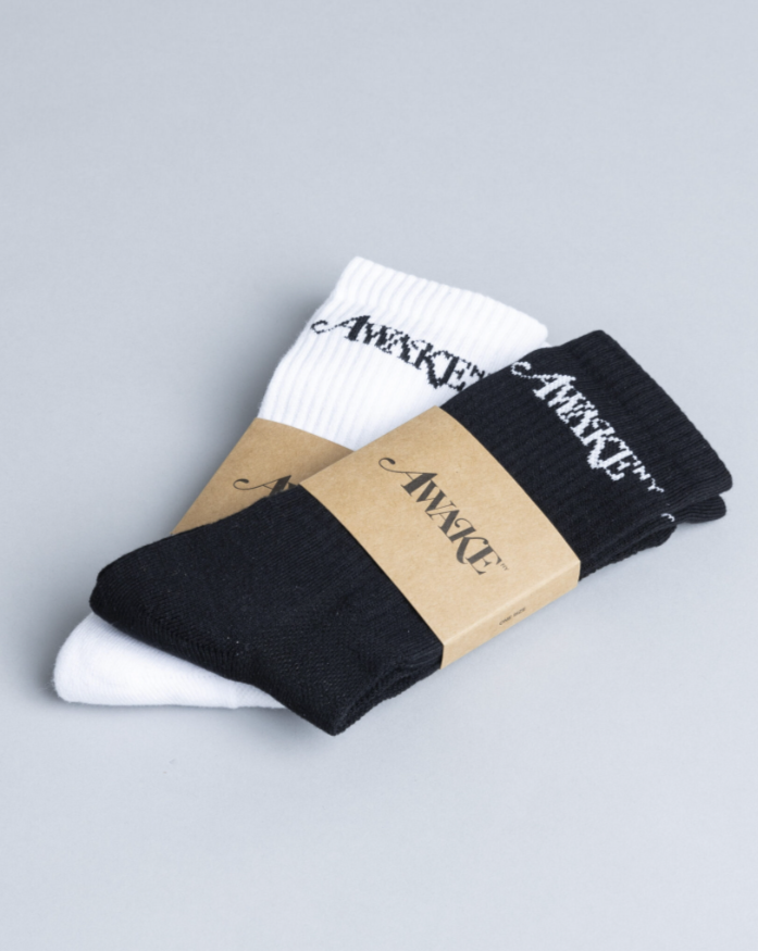 {M.Lu} Awake NY Classic Logo Socks