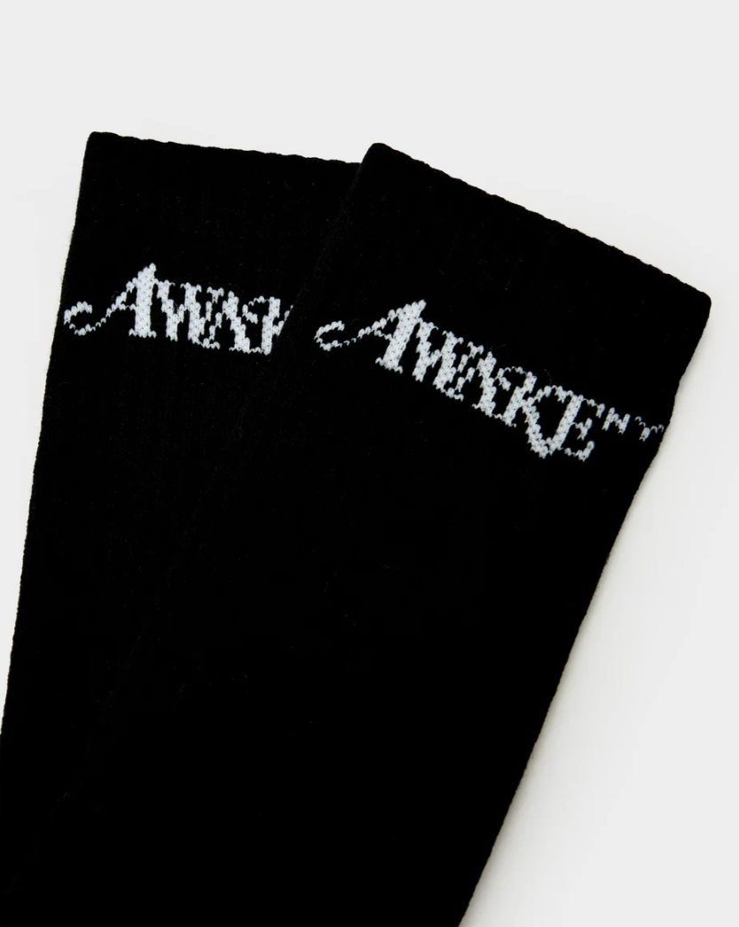 {M.Lu} Awake NY Classic Logo Socks