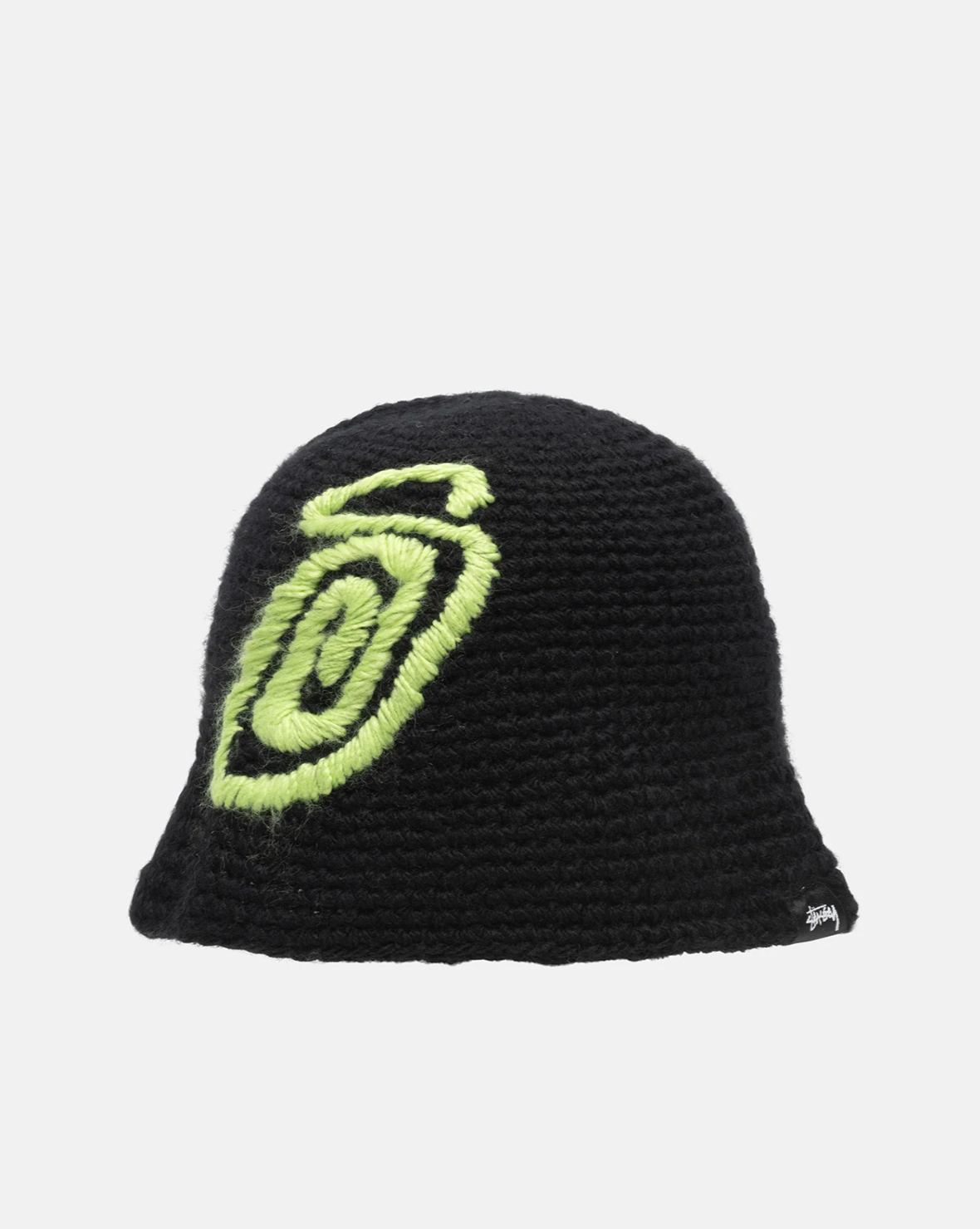 {M.Lu} Stüssy Swirly S Knit Bucket Hat