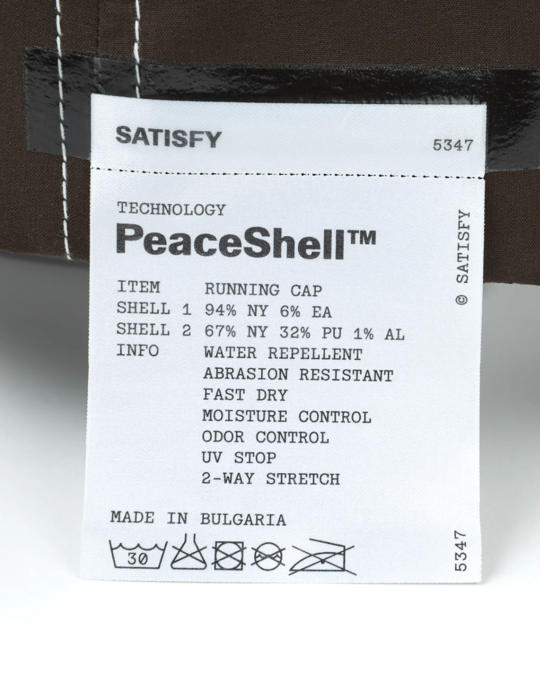 {M.Lu} Satisfy PeaceShell Trail Cap