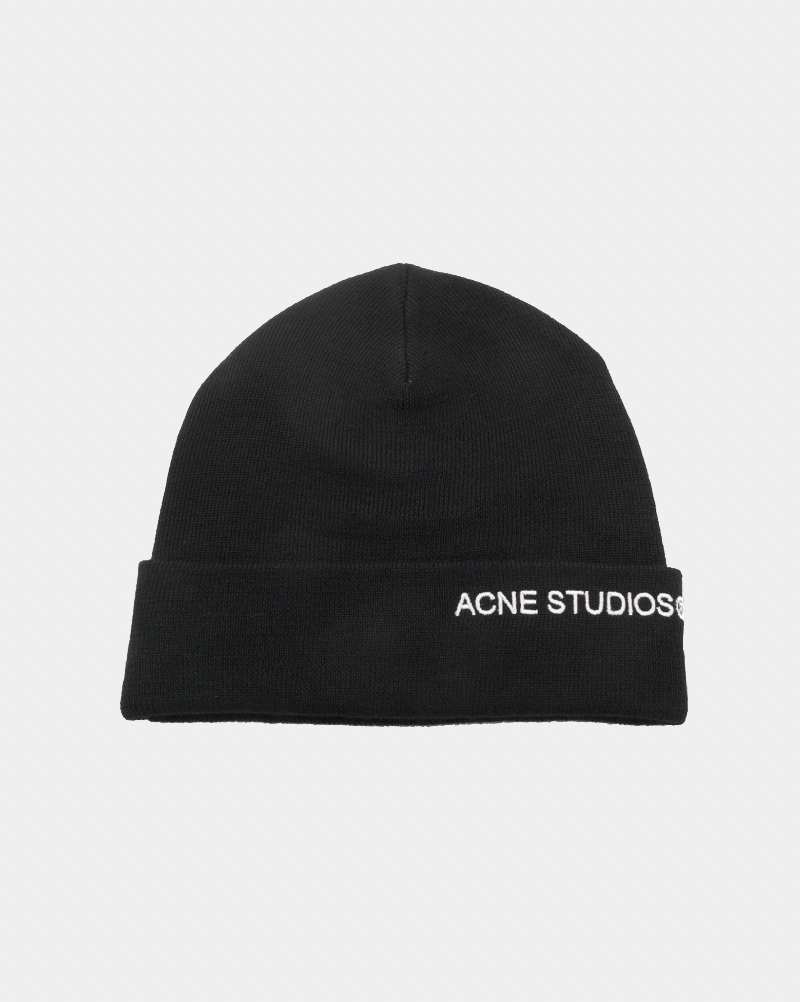 {M.Lu} Acne Studios Logo Beanie
