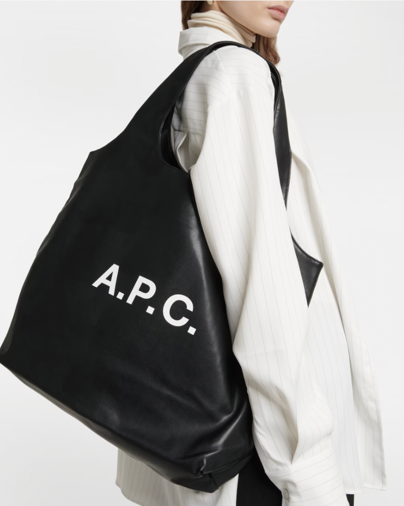 {M.Lu} A.P.C. Ninon Faux Leather Tote Bag