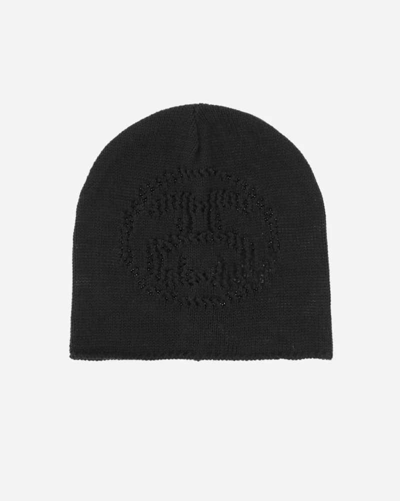 {M.Lu} Stussy Loose Knit Beanie