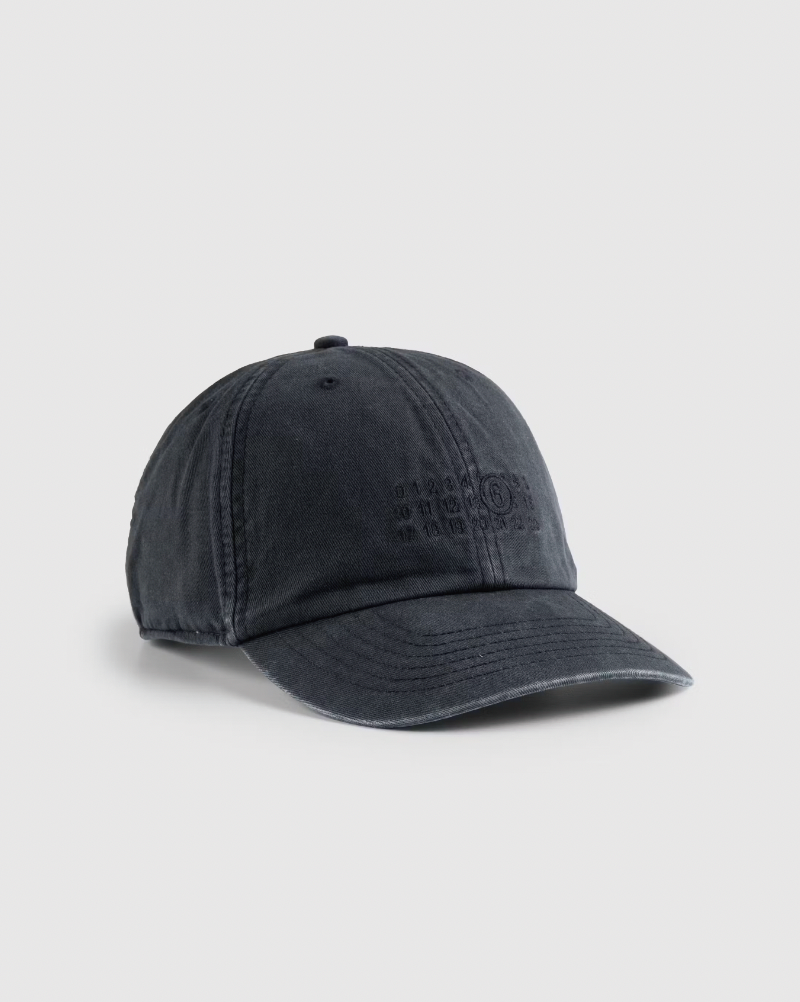 {M.Lu} MM6 Maison Margiela Logo Baseball Cap