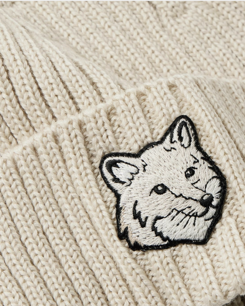 {M.Lu} Maison Kitsuné Wool Beanie