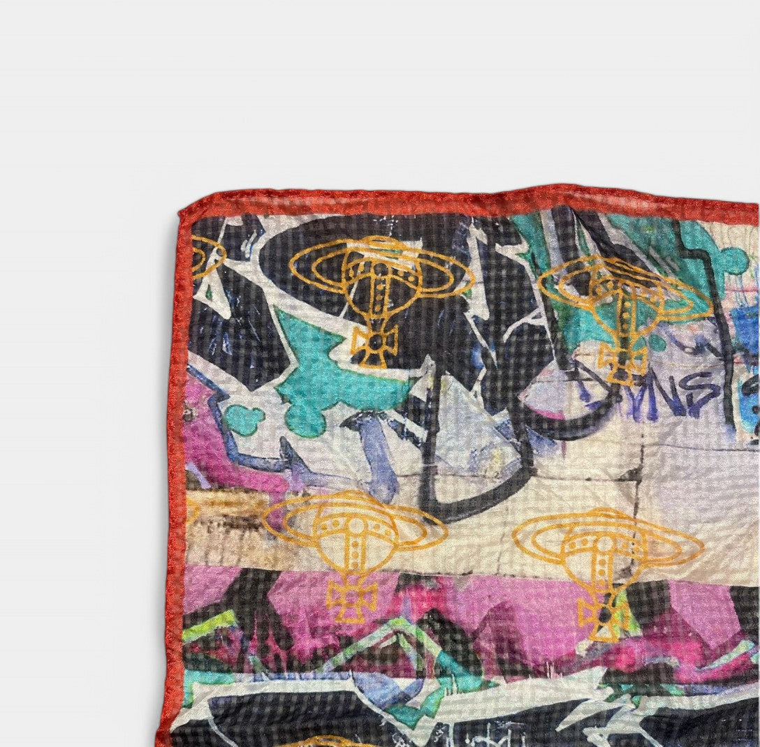 {M.Lu} Vivienne Westwood Silk Bandana