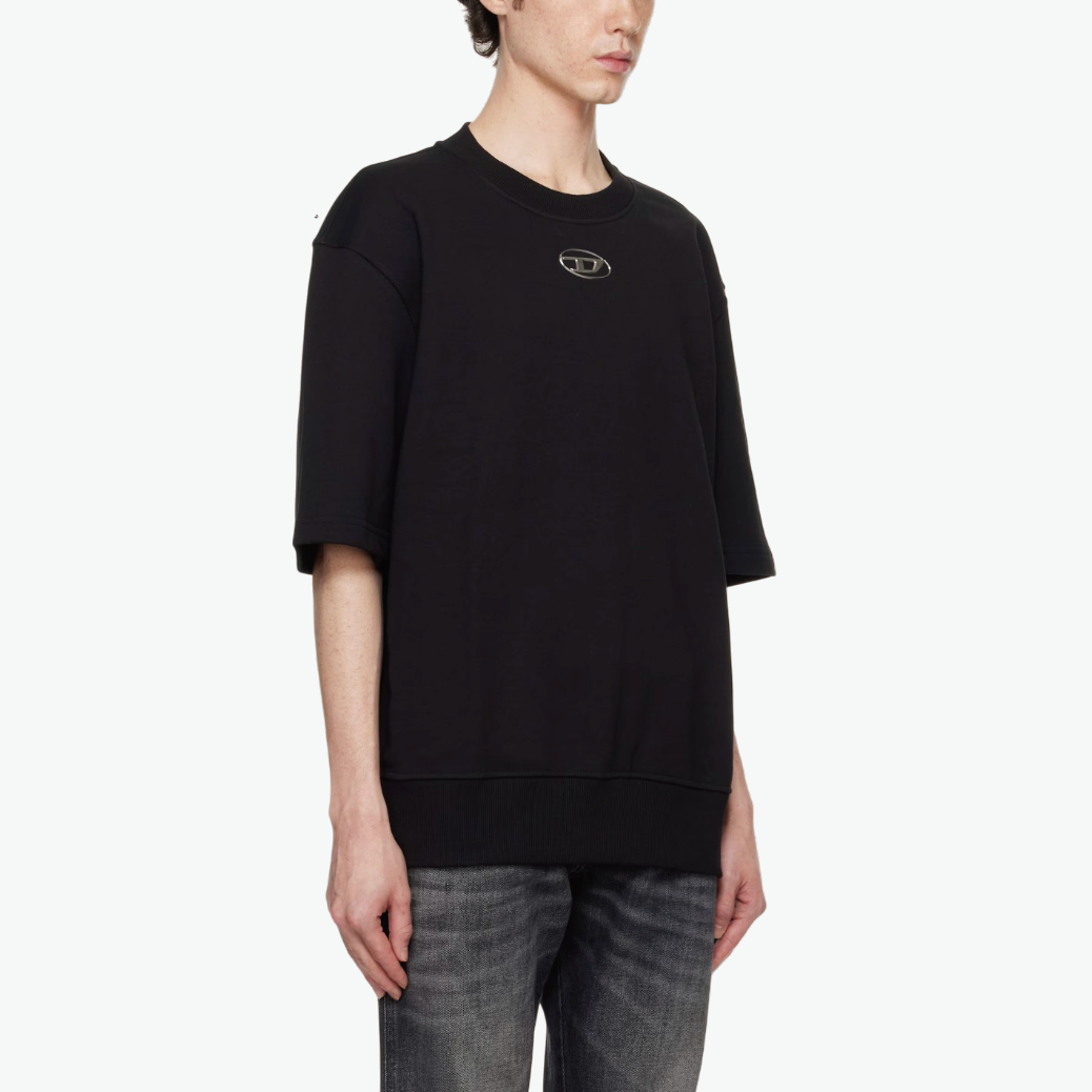 {M.Lu} Diesel S-Cooling-L1 Half Sleeve Sweatshirt