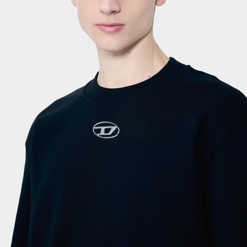 {M.Lu} Diesel S-Cooling-L1 Half Sleeve Sweatshirt