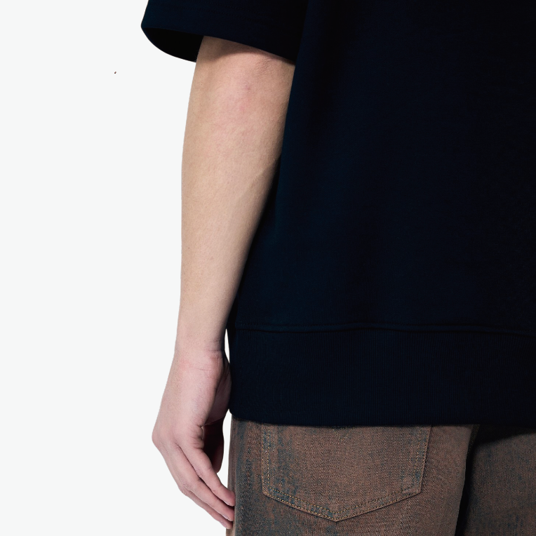 {M.Lu} Diesel S-Cooling-L1 Half Sleeve Sweatshirt
