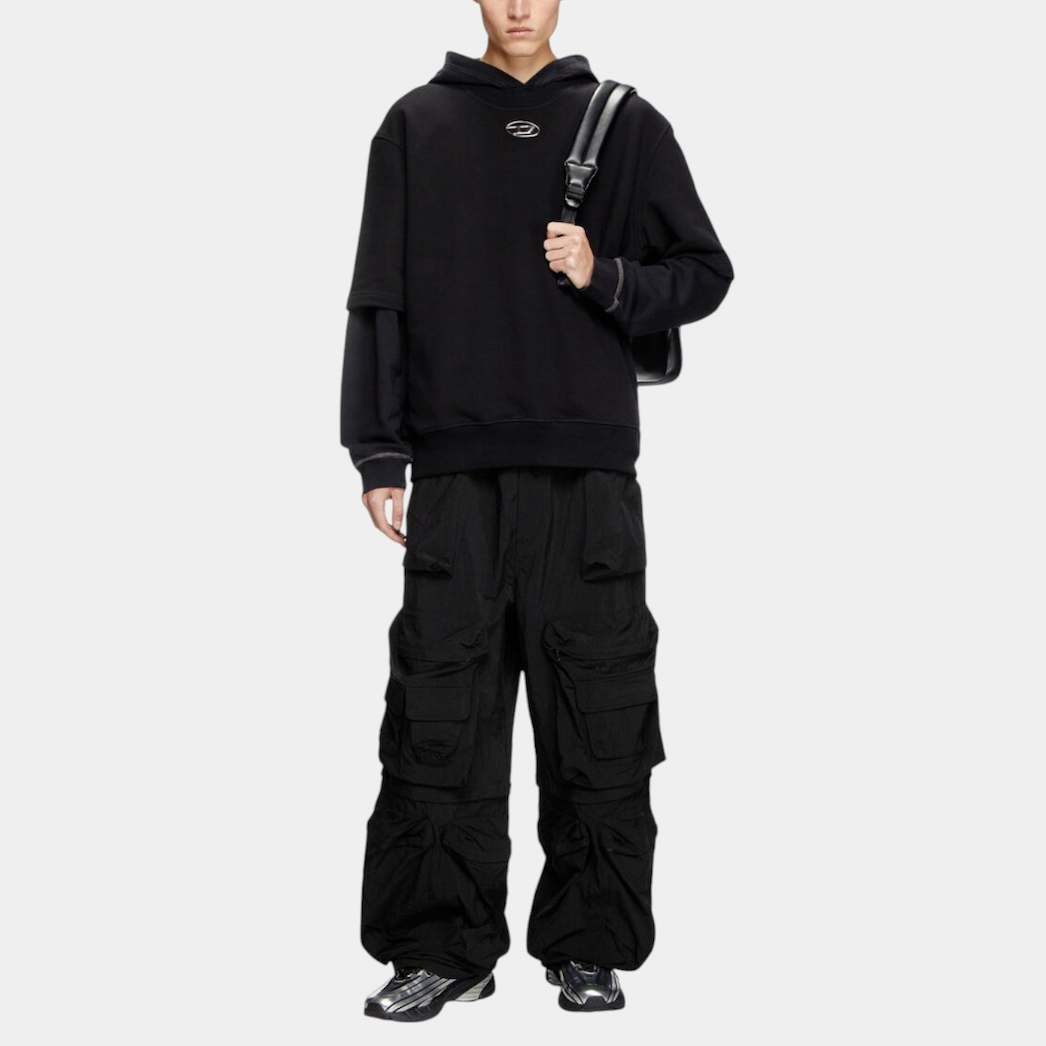 {M.Lu} Diesel S-Cooling-L1 Half Sleeve Sweatshirt