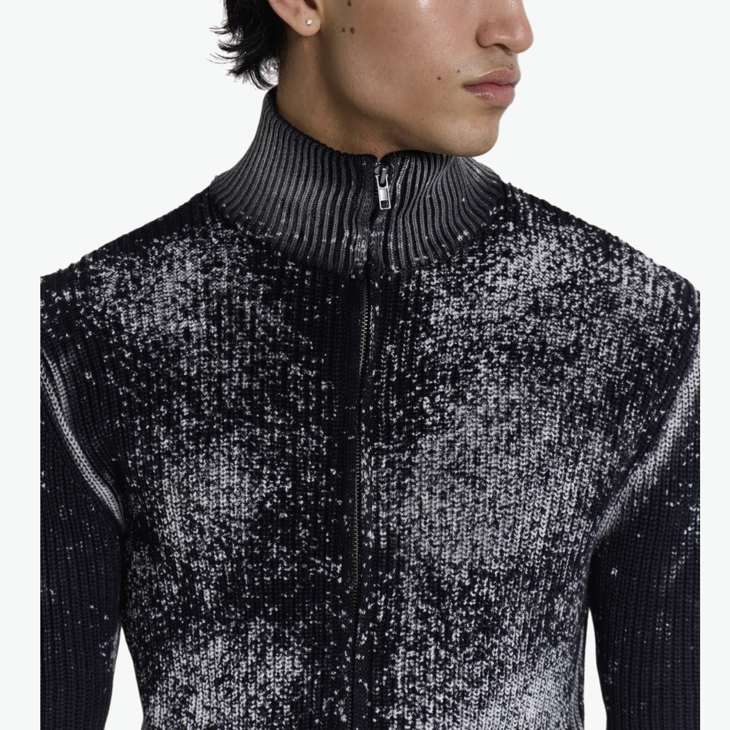 {M.Lu} Jaded London Dyed Lucid Zip Knit