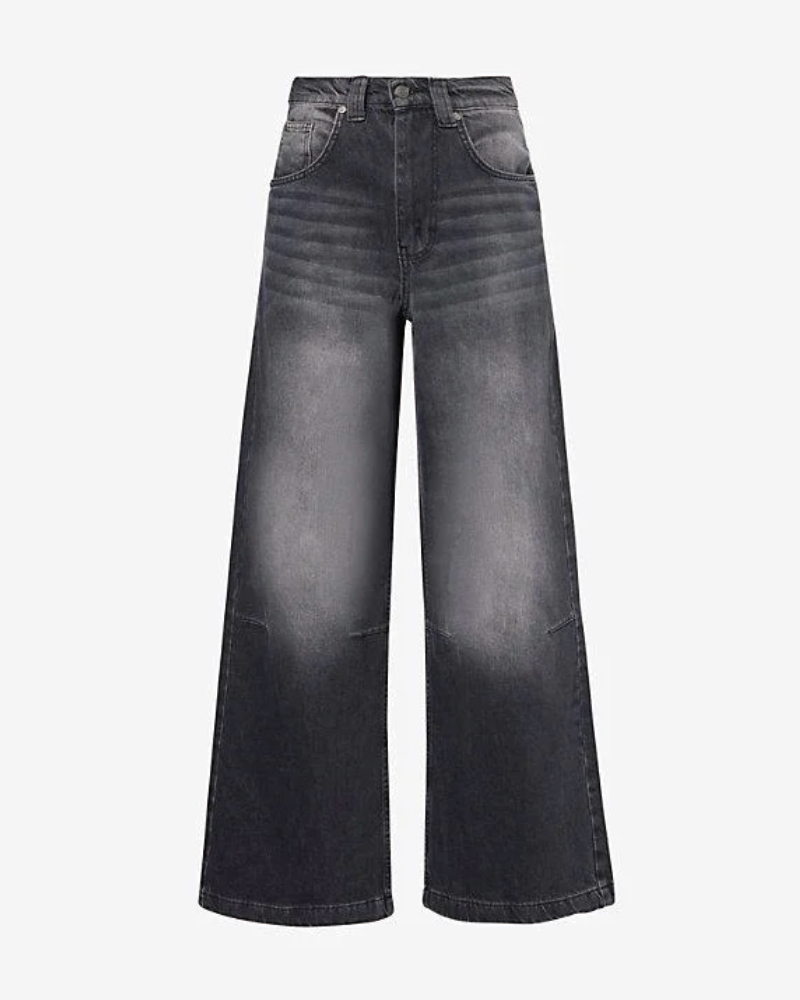 {M.Lu} Jaded London Washed Black Jeans