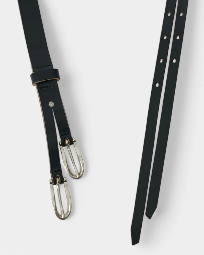 {M.Lu} Our Legacy Twin Tongue Belt