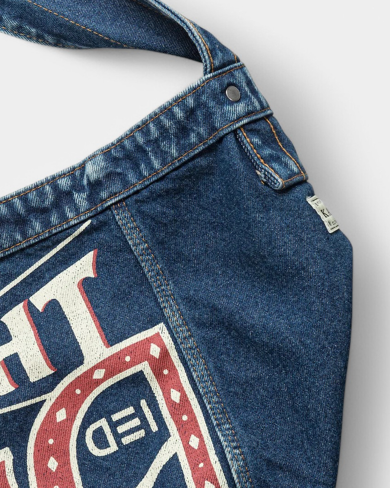 {M.Lu} Kapital 13oz Denim News Paper Bag