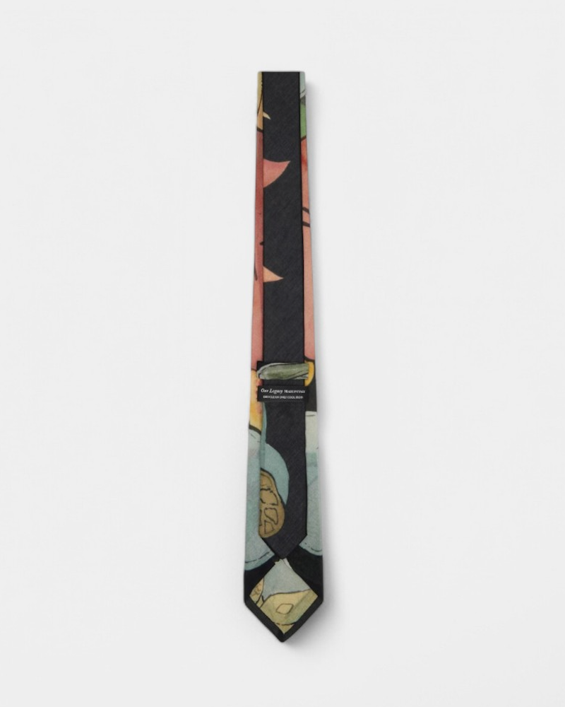 {M.Lu} Our Legacy Silk Blend Tie