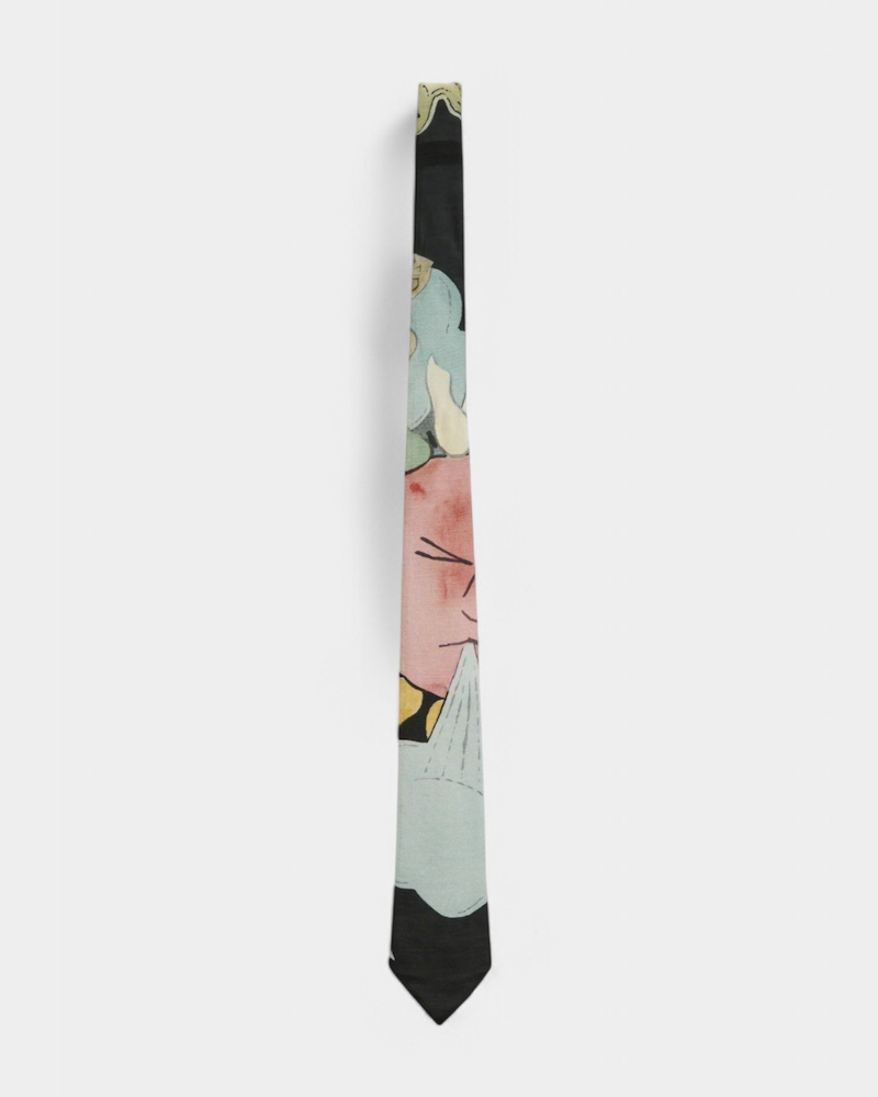 {M.Lu} Our Legacy Silk Blend Tie