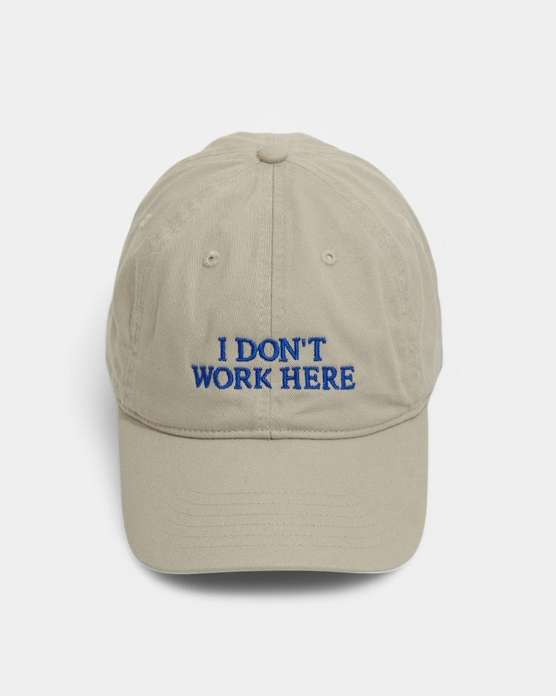 {M.Lu} IDEA I Don’t Work Here Baseball Cap