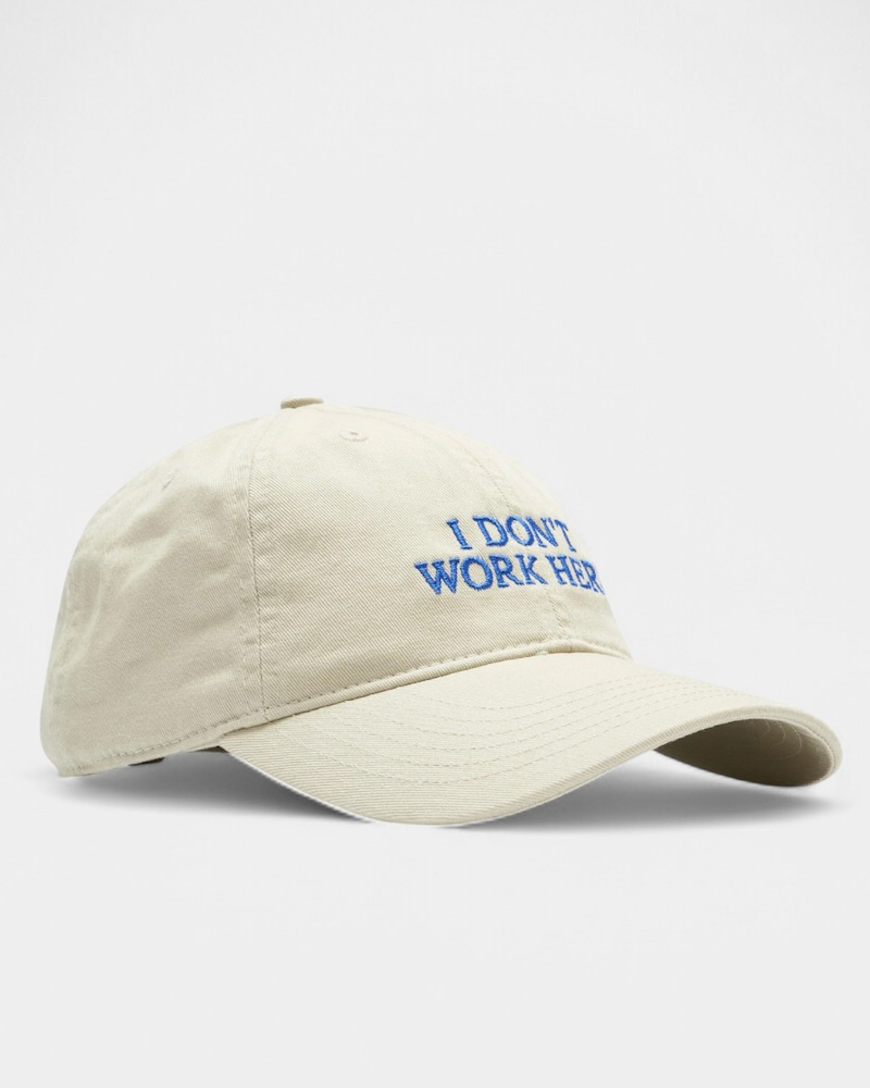 {M.Lu} IDEA I Don’t Work Here Baseball Cap
