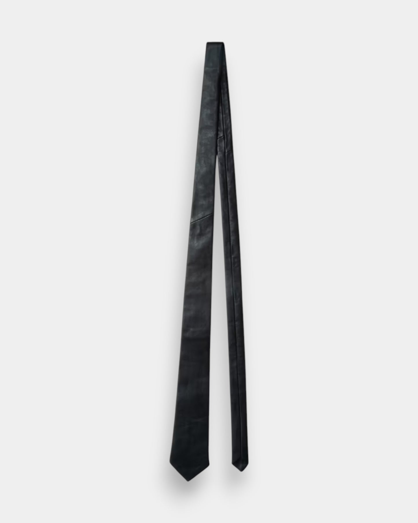 {M.Lu} Deadwood Leather Tie