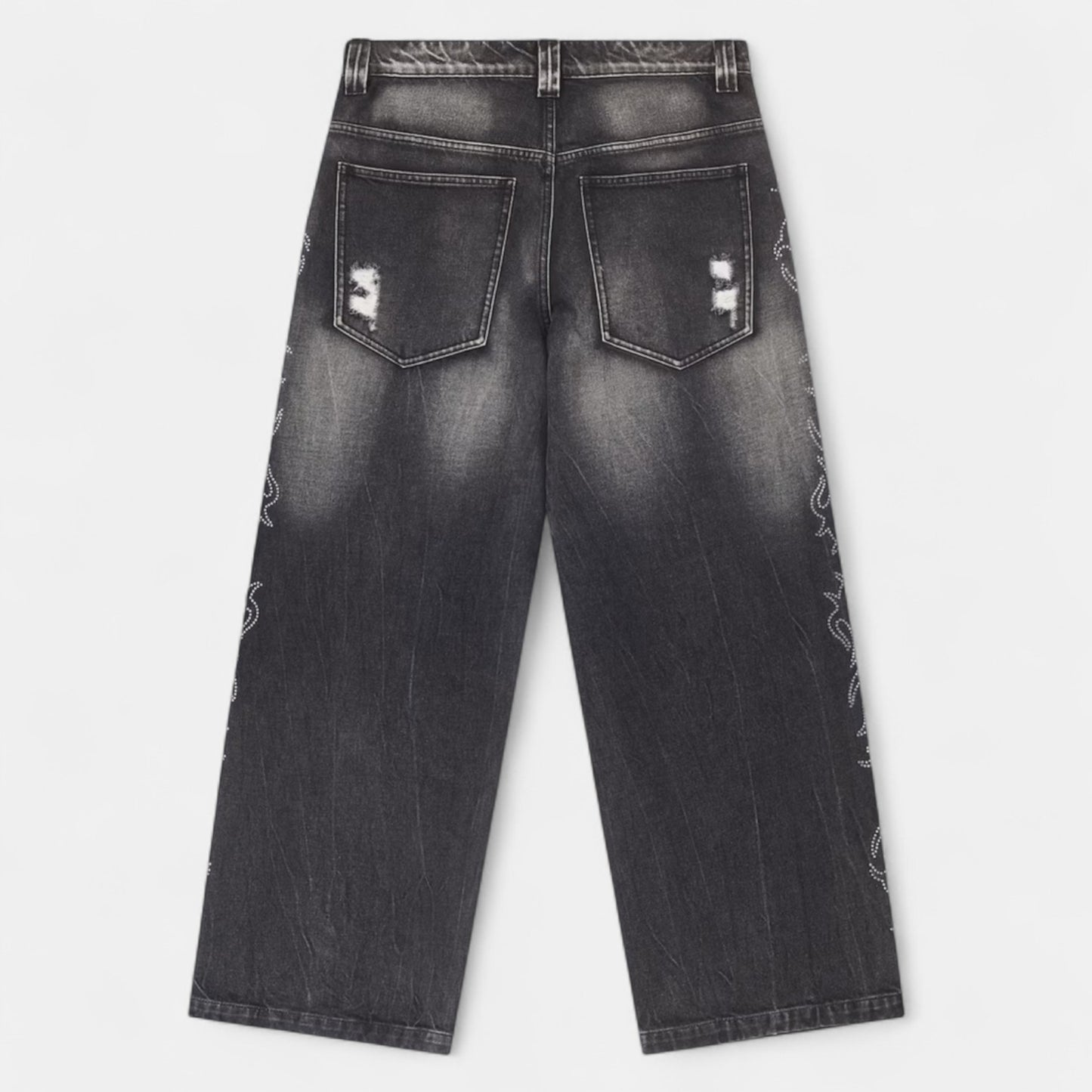 {M.Lu} Jaded London Crystalline Jeans