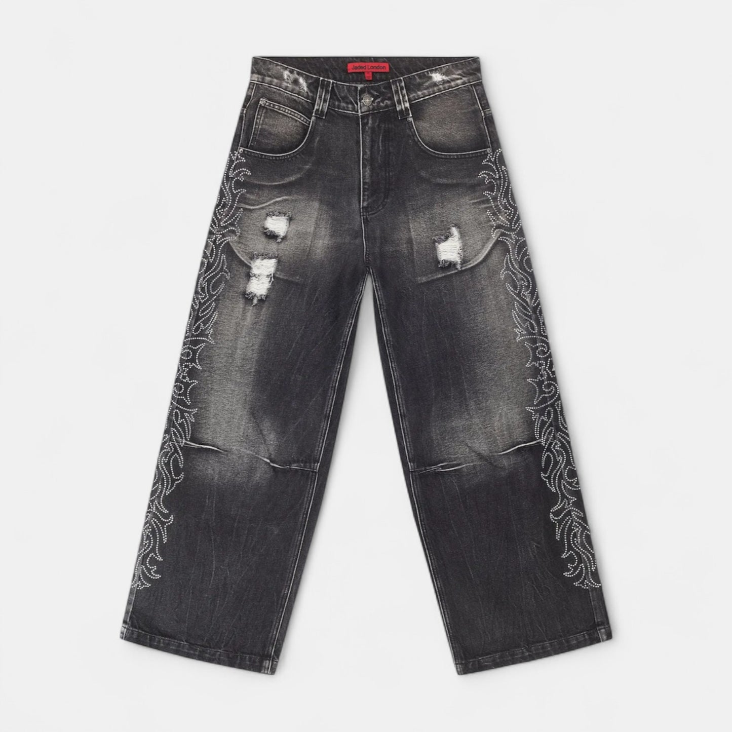{M.Lu} Jaded London Crystalline Jeans