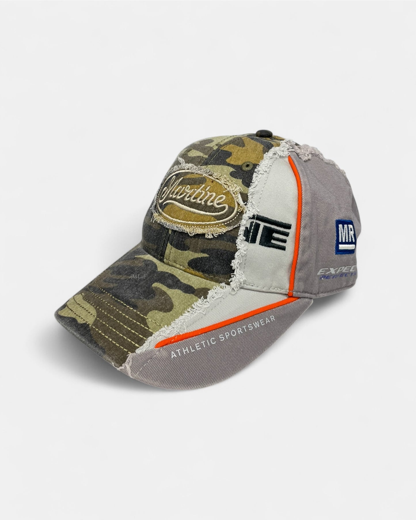 {M.Lu} Martine Rose Collage Cap