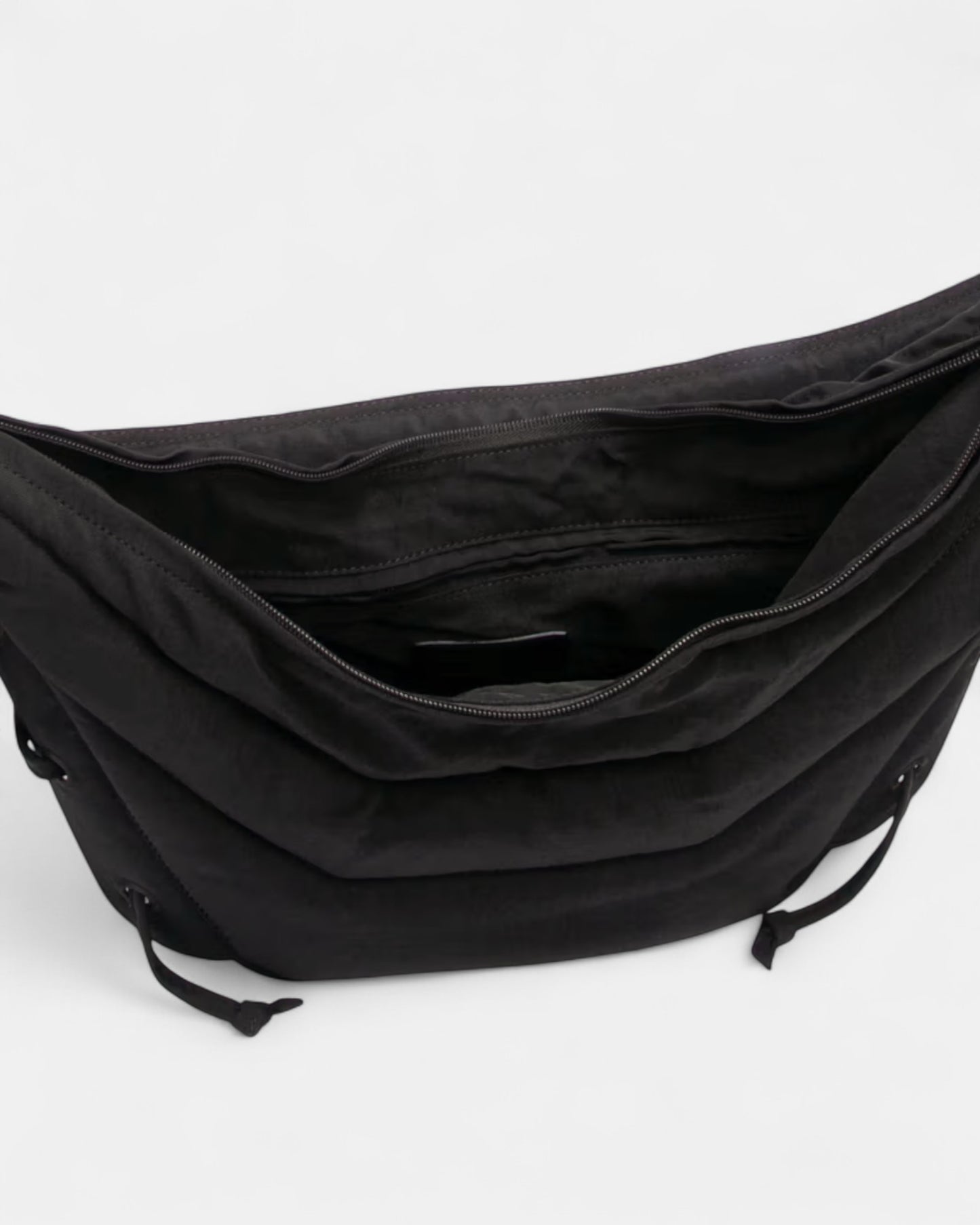 {M.Lu} Lemaire Small Soft Game Bag Dark Chocolate