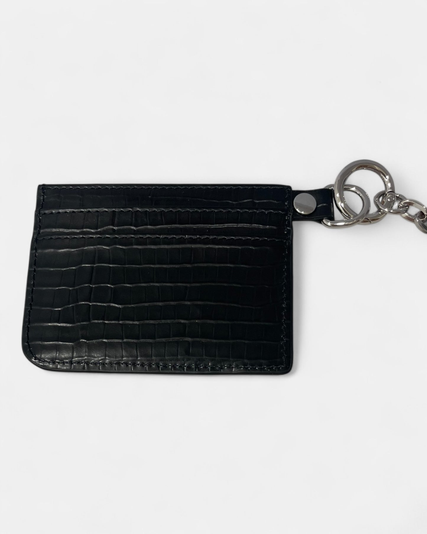 {M.Lu} Vivienne Westwood Flat Chain Card Holder