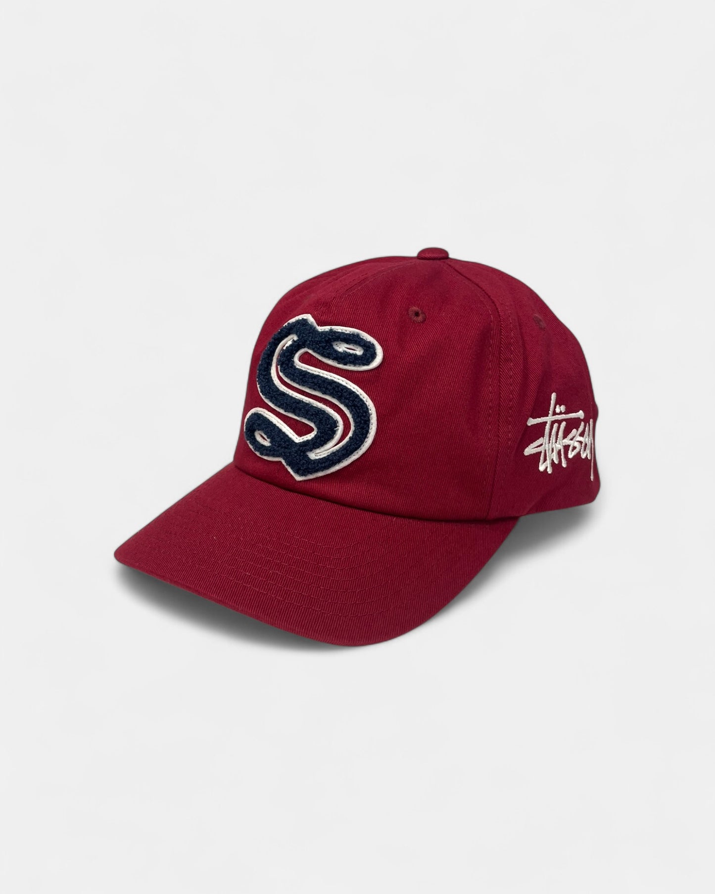 {M.Lu} Stüssy Chenille S Snapback Baseball Cap