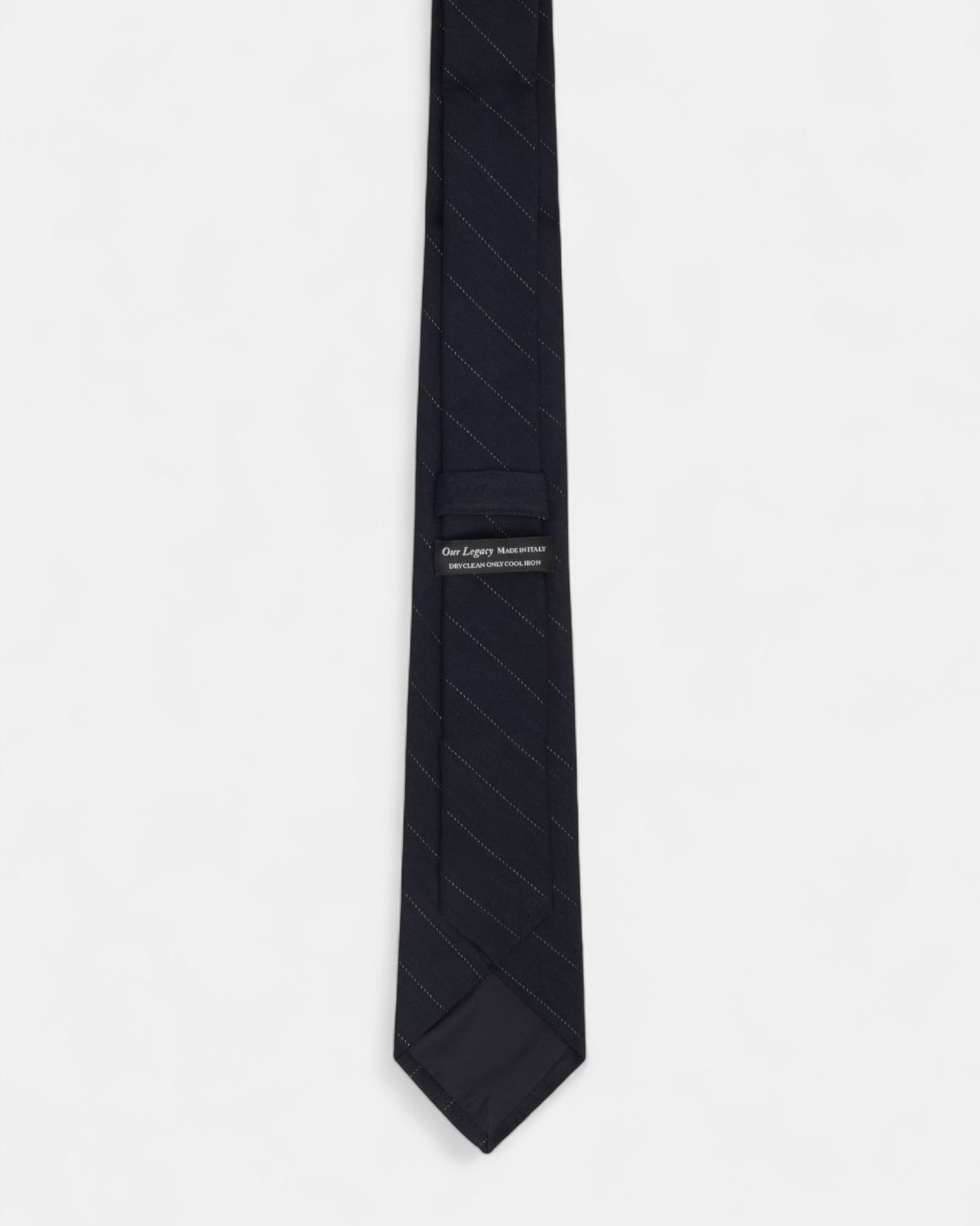 {M.Lu} Our Legacy Pinstripe Tie