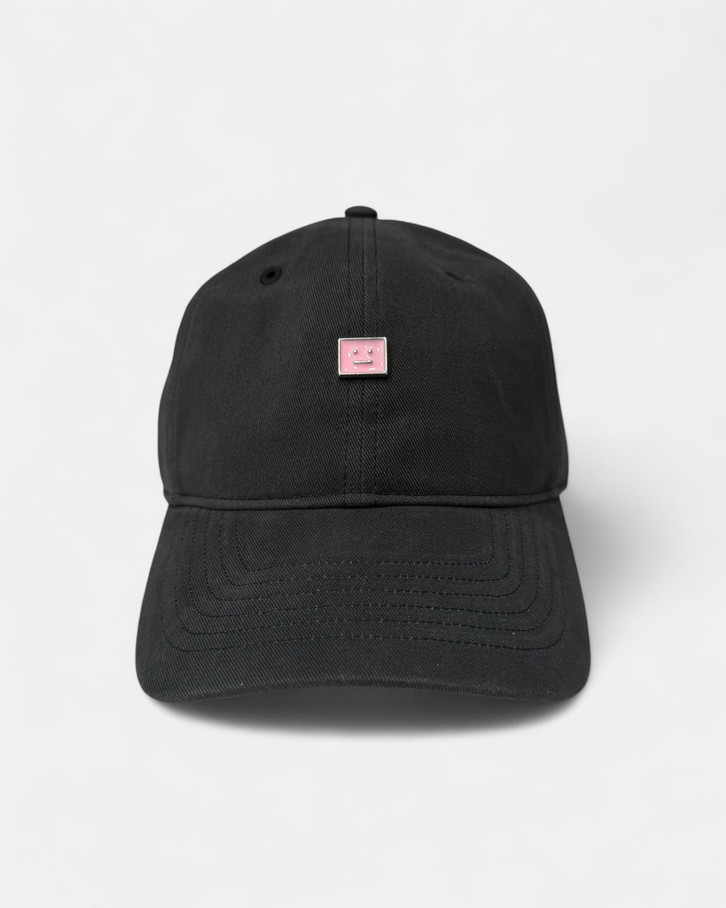 {M.Lu} Acne Studios Metal Face Patch Baseball Cap