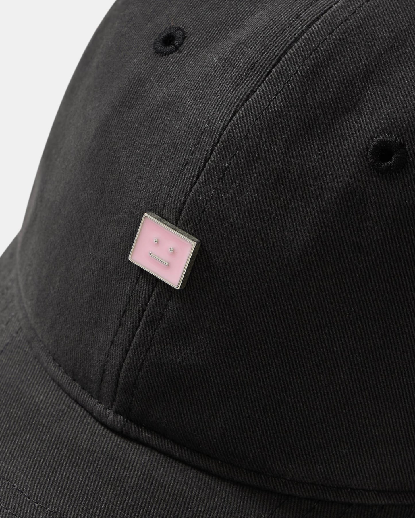 {M.Lu} Acne Studios Metal Face Patch Baseball Cap
