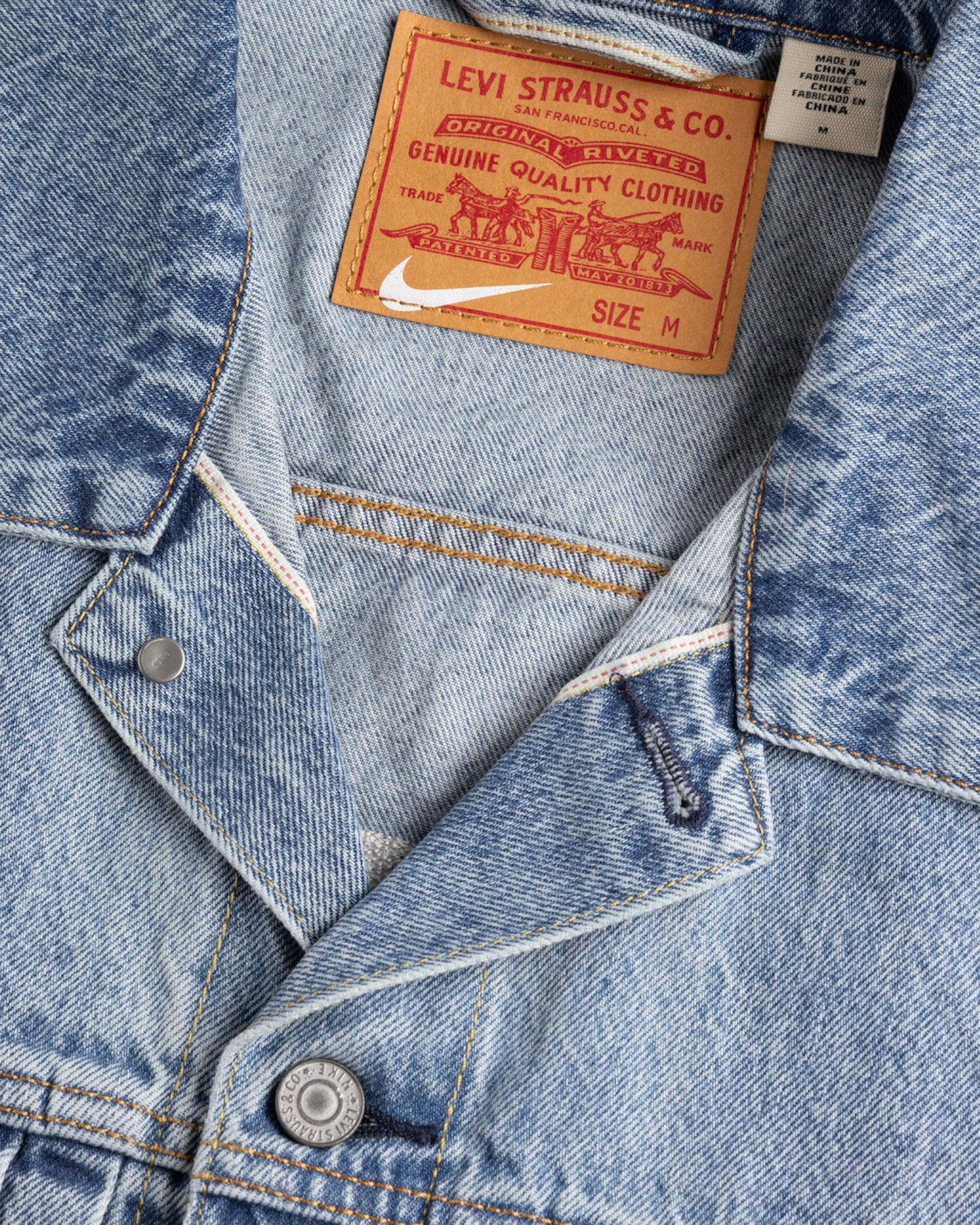 {M.Lu} Levis x Nike Trucker Denim Jacket 聯名牛仔外套