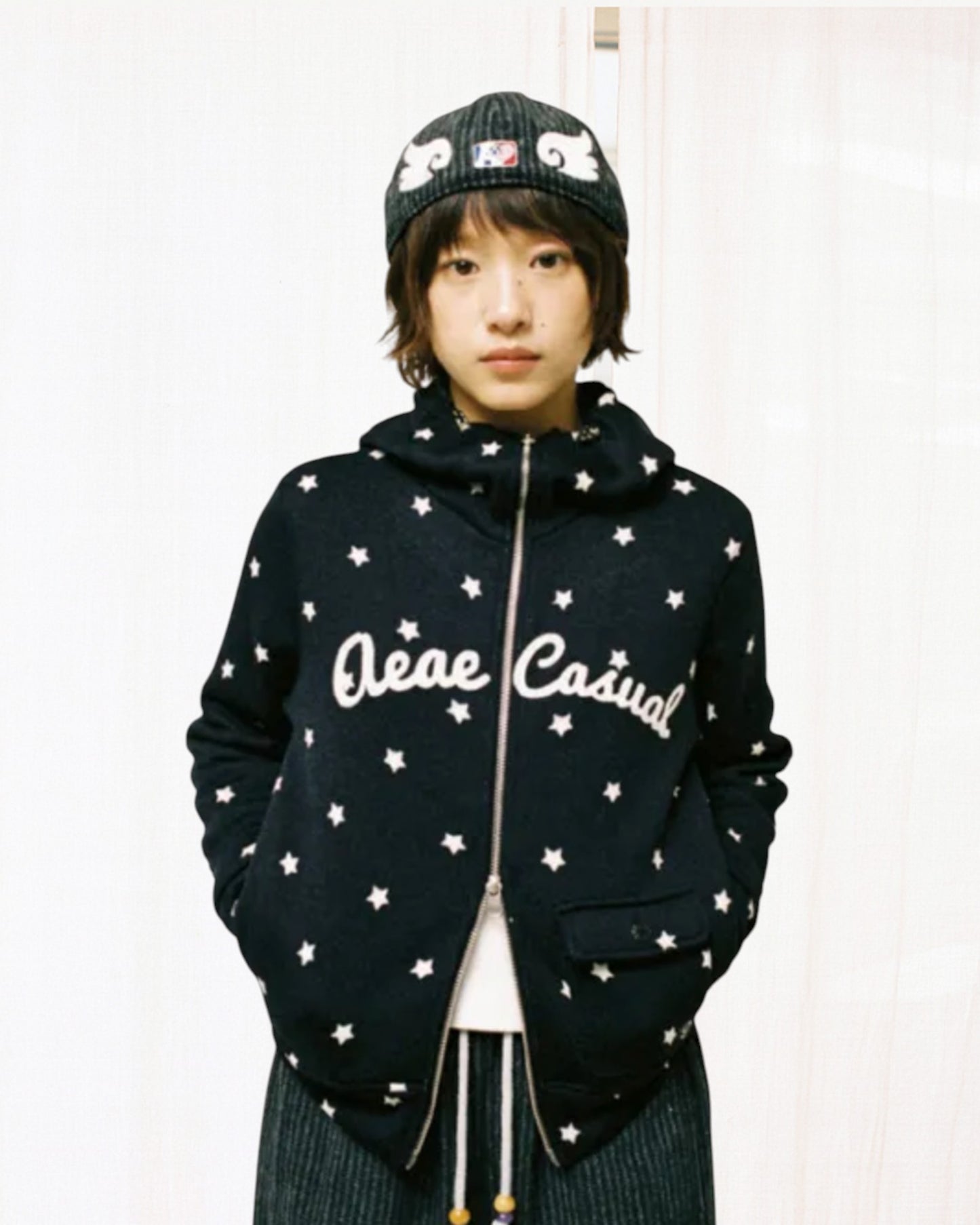 {M.Lu} AEAE AE Symbol Angel Wing Cap