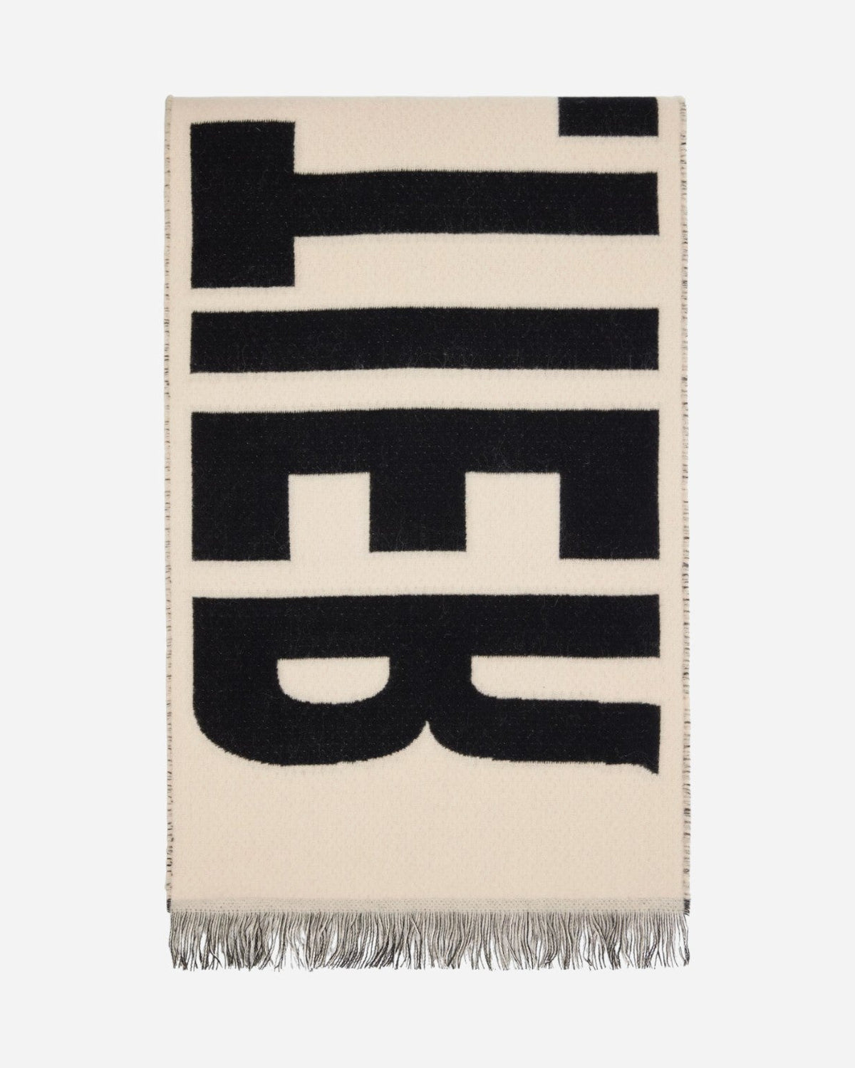 {M.Lu} Jean Paul Gaultier Logo Scarf