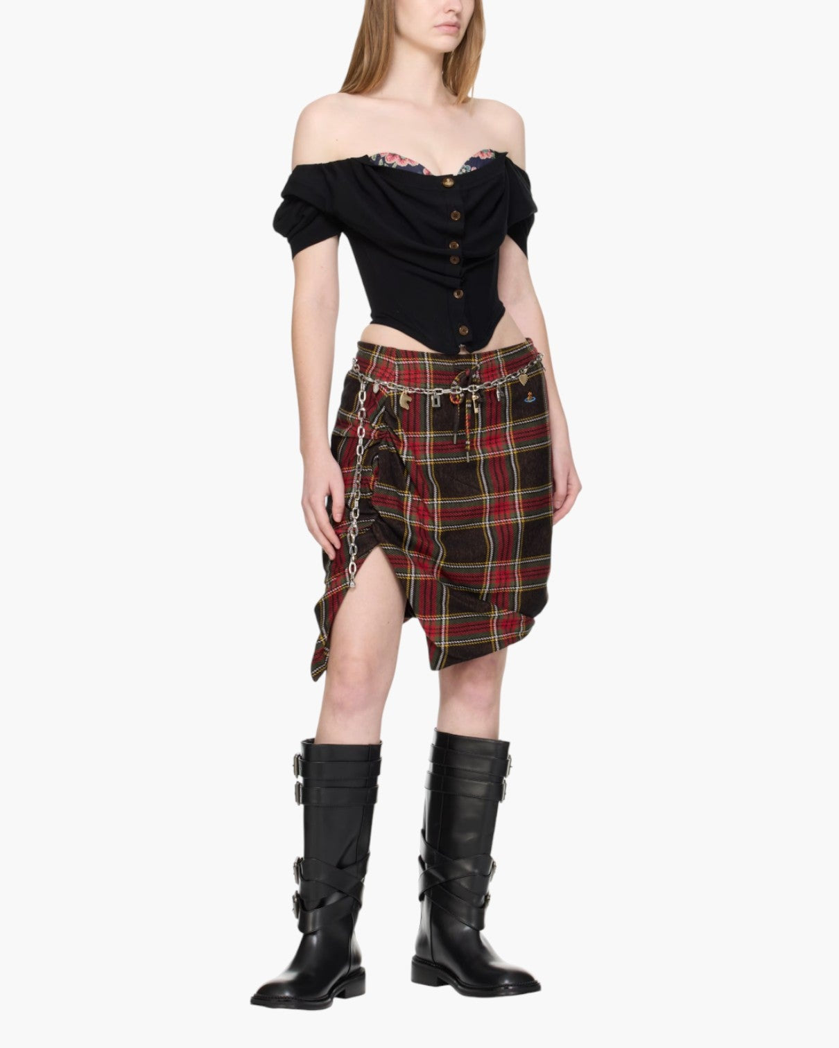 {M.Lu} Vivienne Westwood Multi Charm Belt