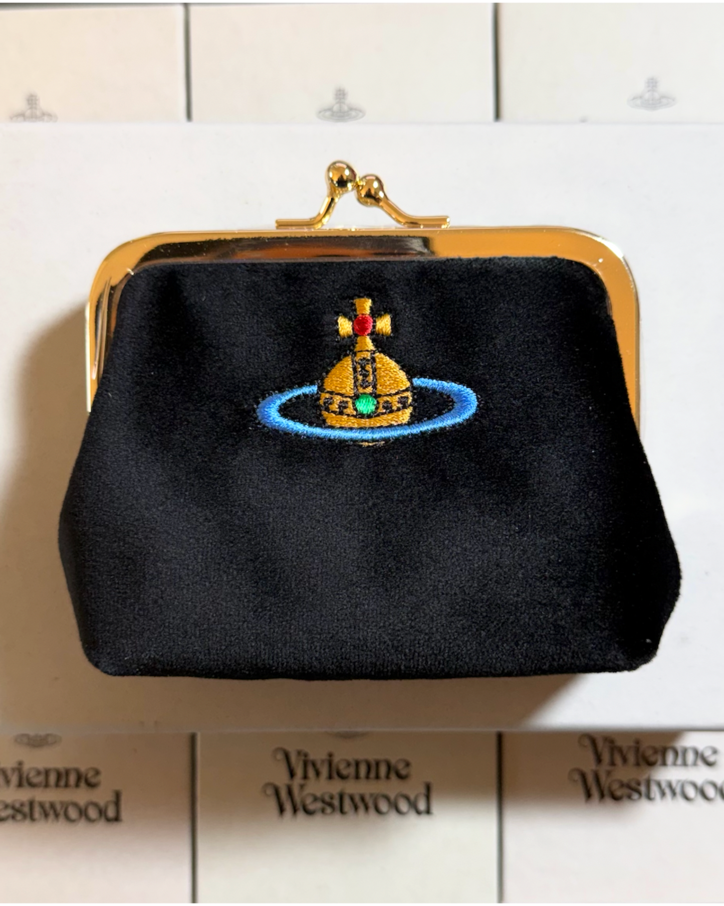 {M.Lu} Vivienne Westwood Frame Coin Purse