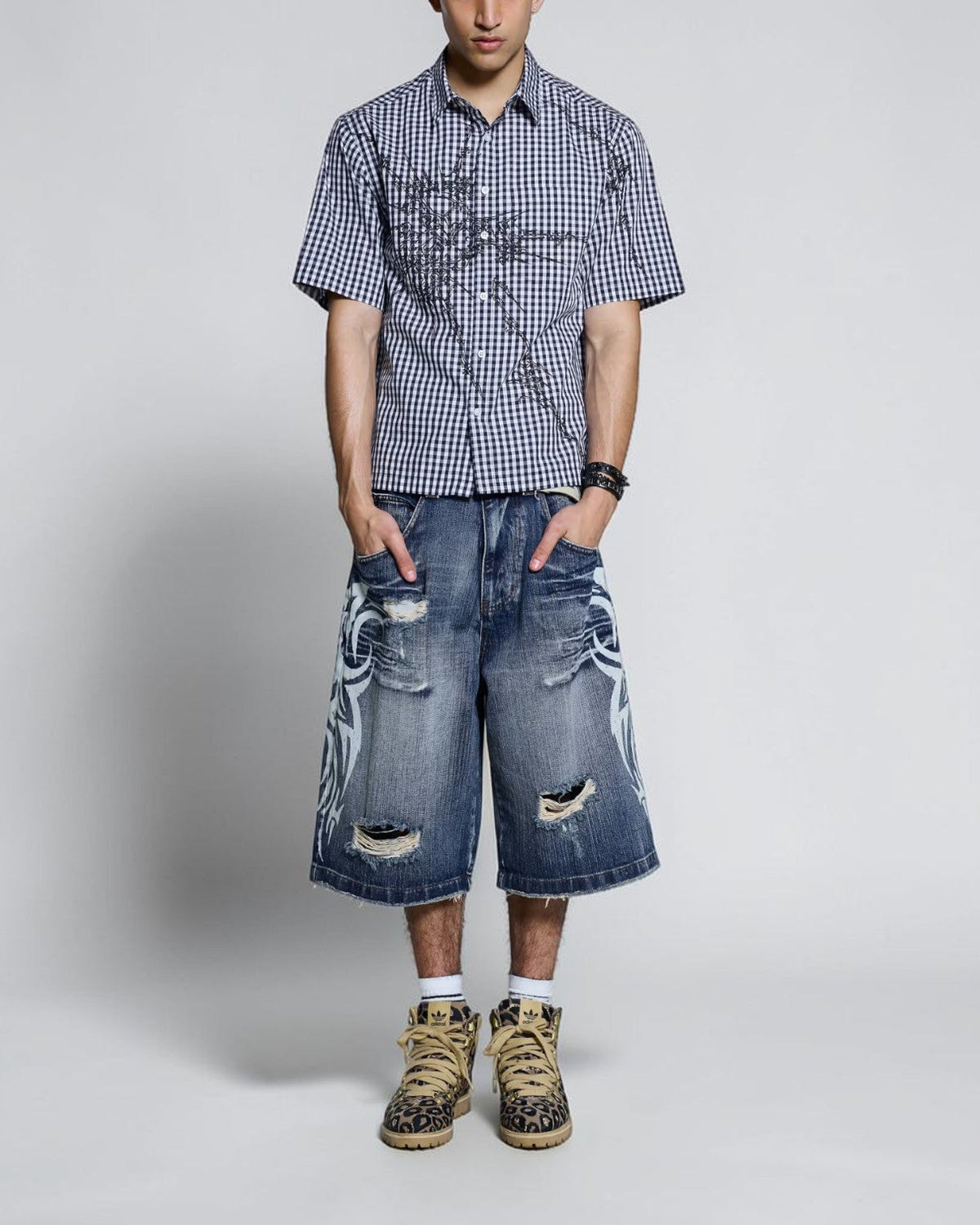 {M.Lu} Jaded London Denim Shorts