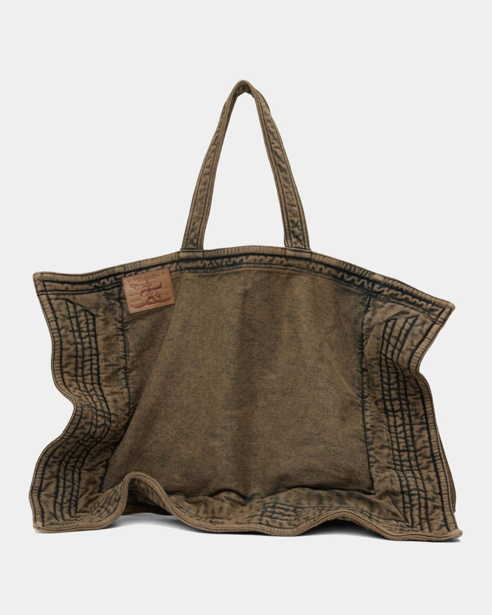 {M.Lu} Y/Project Maxi Wire Denim Tote