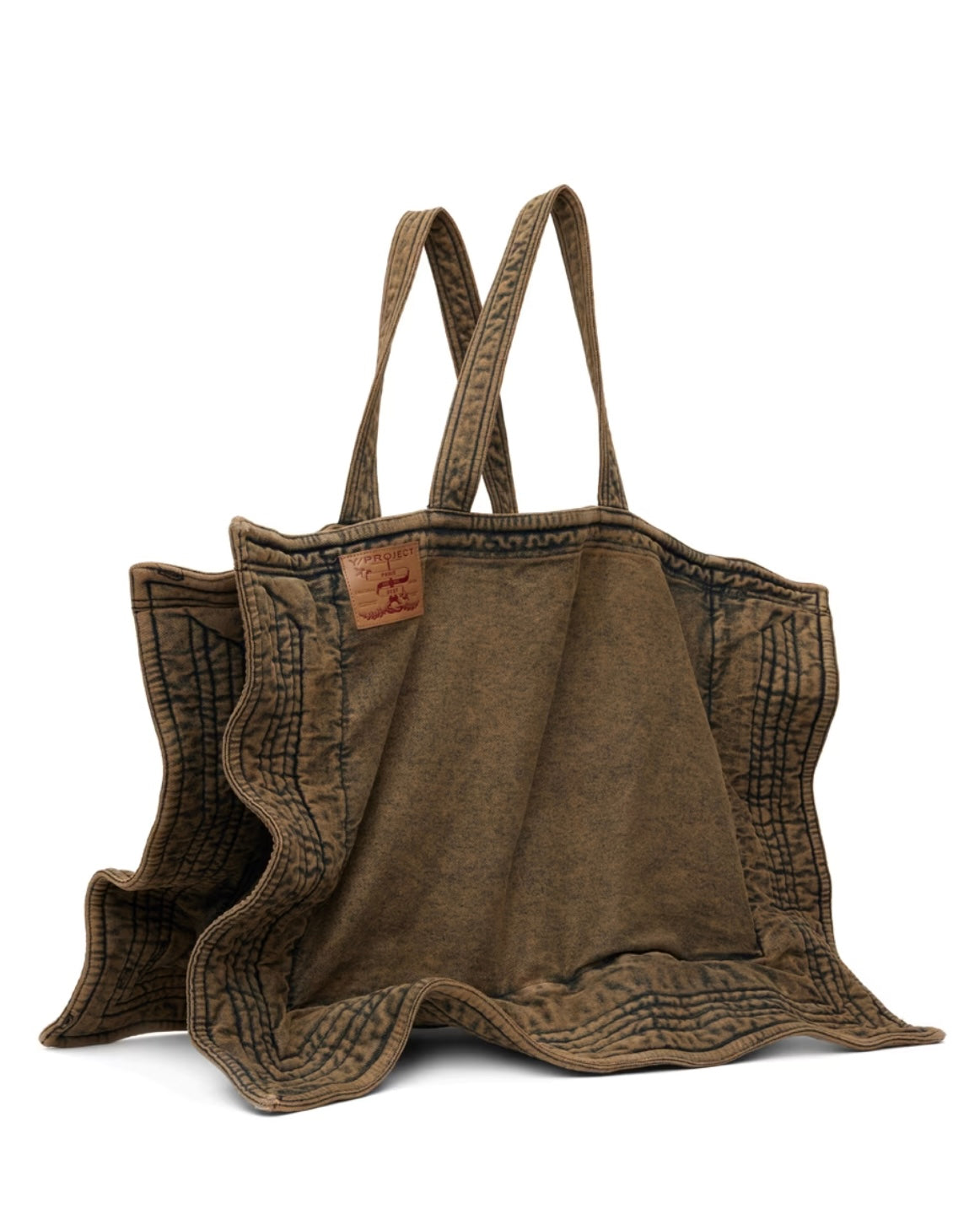 {M.Lu} Y/Project Maxi Wire Denim Tote